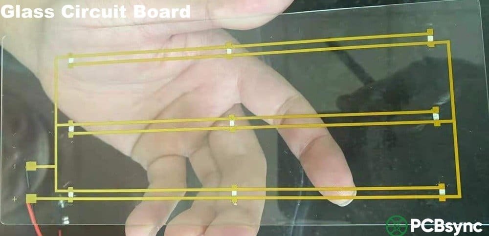 Glass circuit board