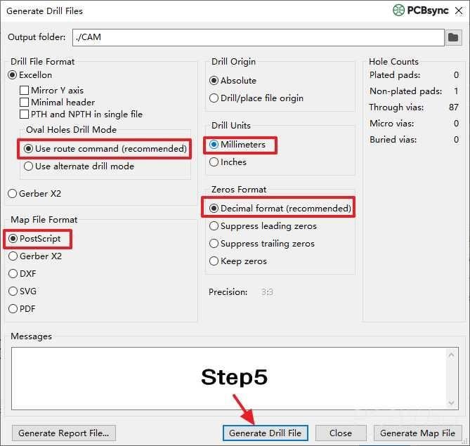 How to Generate Gerber and Drill Files in KiCad 8.0 - PCBSync