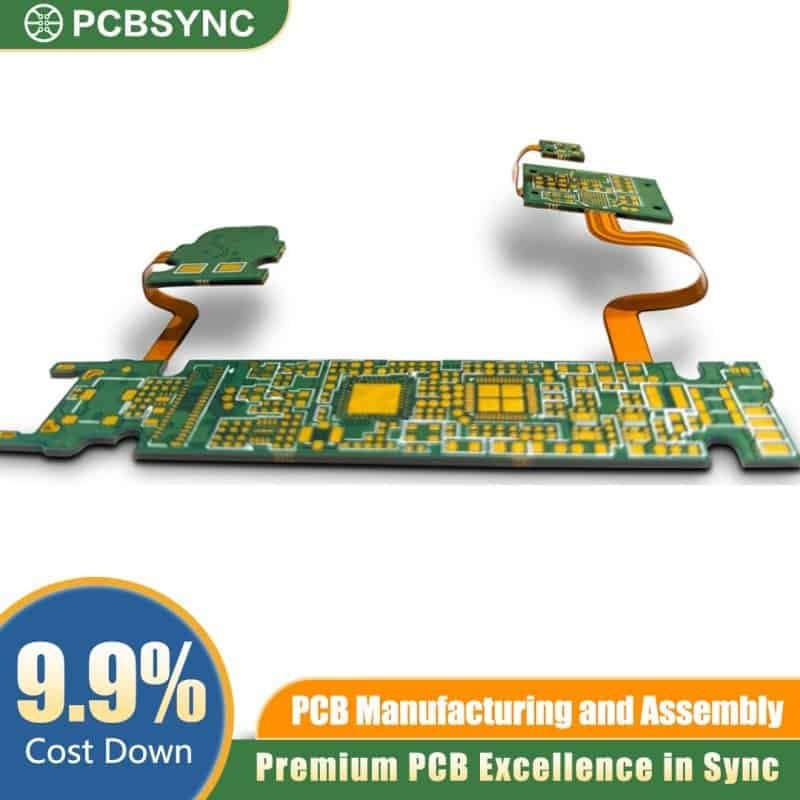 PCBSync 14-Layer Rigid-Flex PCB with ENIG Finish