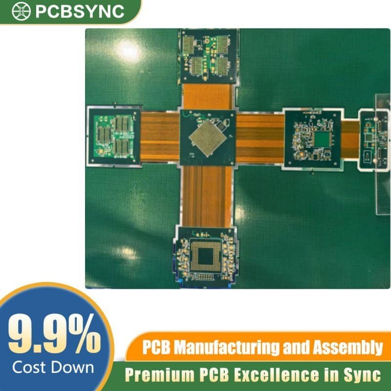 PCBSync 16-Layer Rigid-Flex PCB with ENEPIG Surface