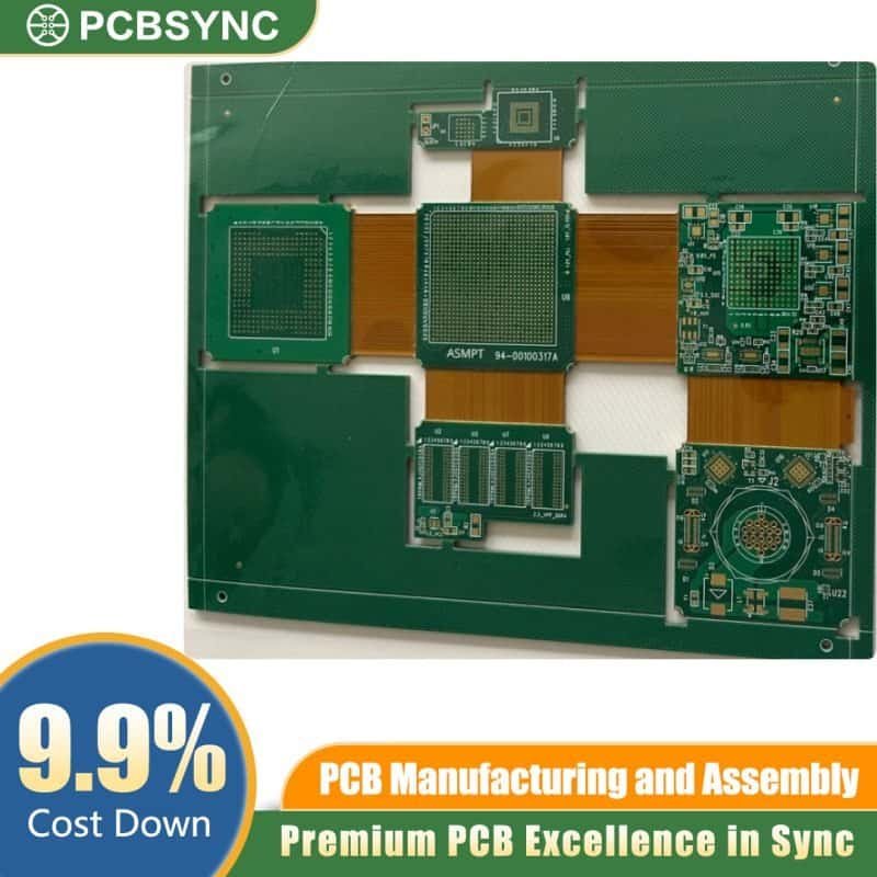 PCBSync 24-Layer Rigid-Flex PCB with ENIG Finish