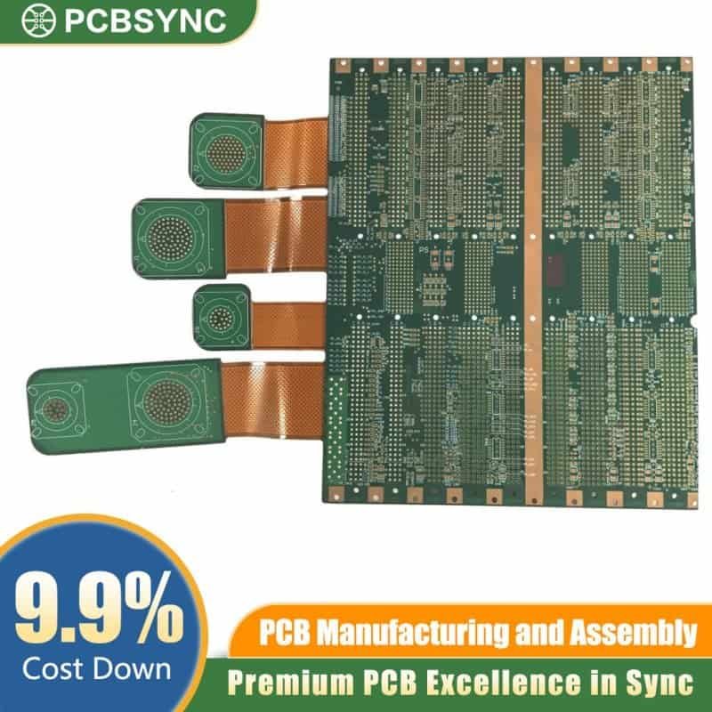 PCBSync ADAS Rigid-Flex PCB with Immersion Gold