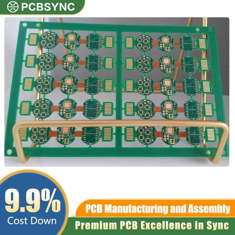 PCBSync Aerospace Rigid-Flex PCB with ENIG Finish