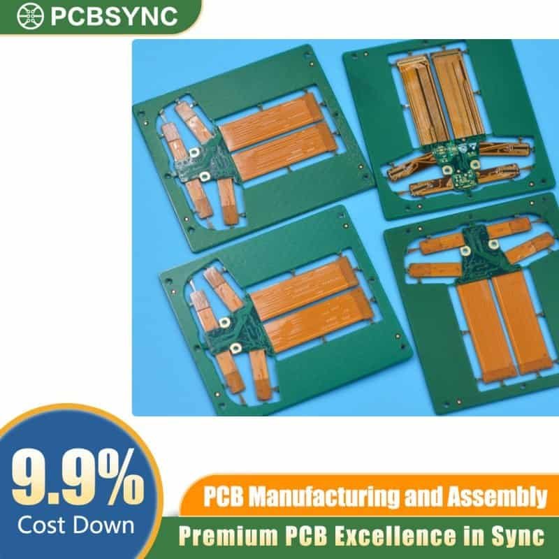 PCBSync Automotive Camera Module Rigid-Flex PCB with ENIG