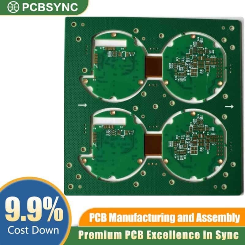PCBSync Automotive Rigid-Flex PCB with ENIG Finish