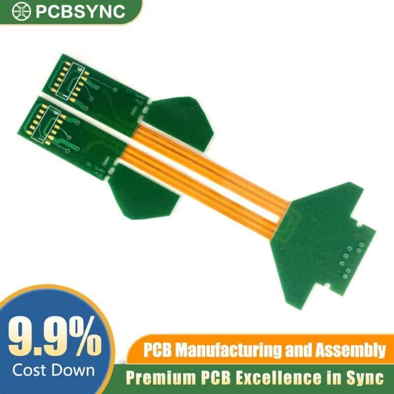 PCBSync Avionics Rigid-Flex PCB with ENIG Finish