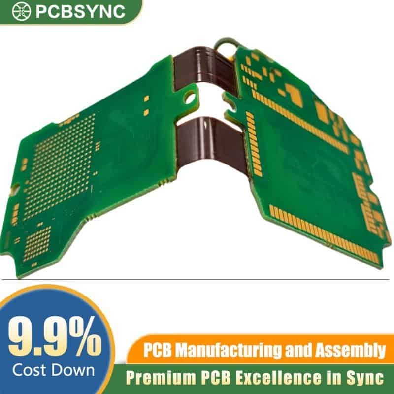 PCBSync High-Speed Rigid-Flex PCB with Differential Pair Routing