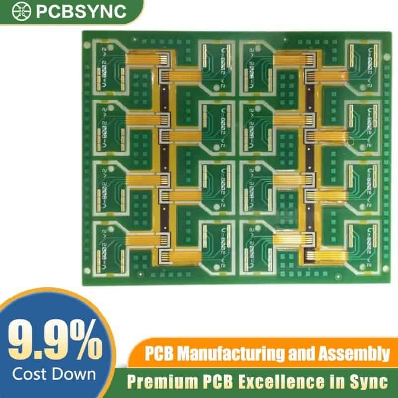 PCBSync IPC-6013 Type 4 Rigid-Flex PCB with ENIG