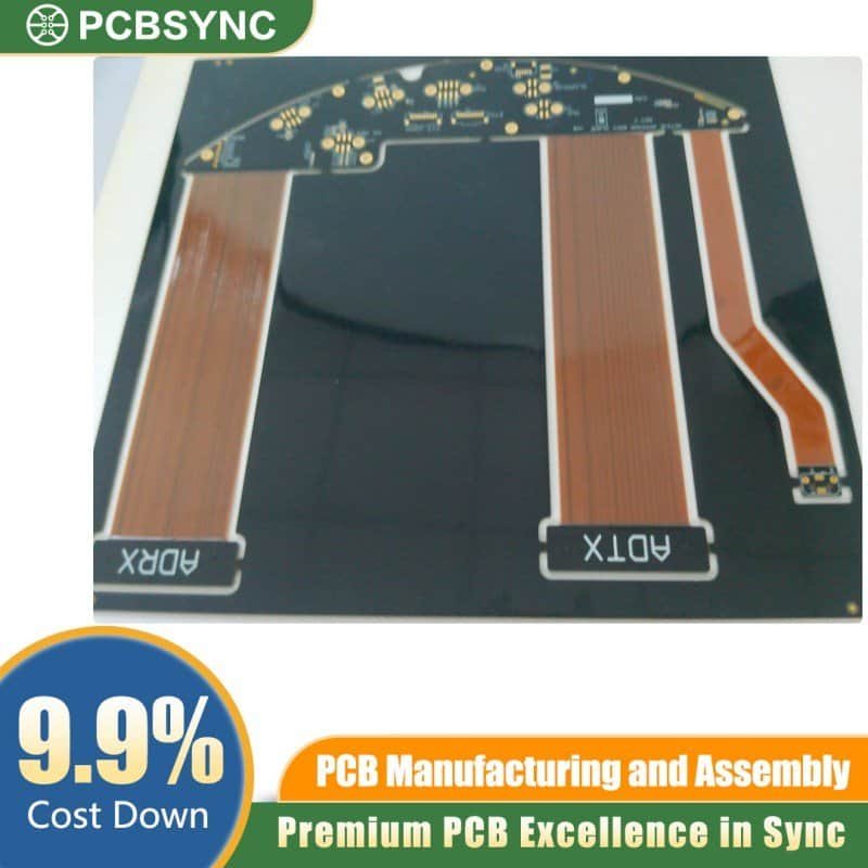 PCBSync Infotainment System Rigid-Flex PCB with ENIG