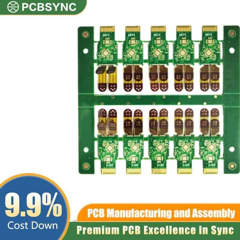 PCBSync Kapton-Based Rigid-Flex PCB with ENIG