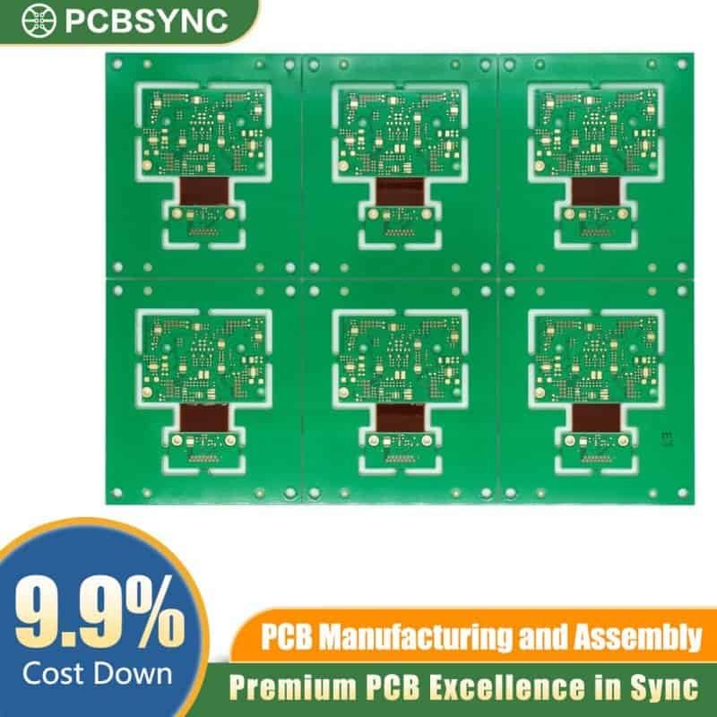 PCBSync MRI-Compatible Rigid-Flex PCB with ENIG