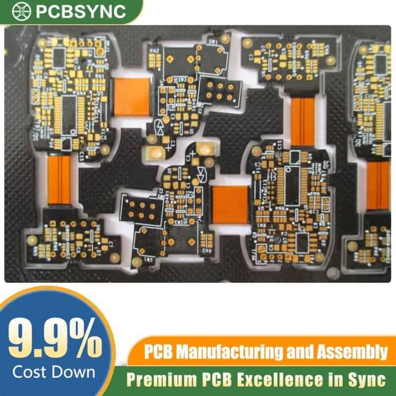 PCBSync Pacemaker Rigid-Flex PCB with ENEPIG Finish