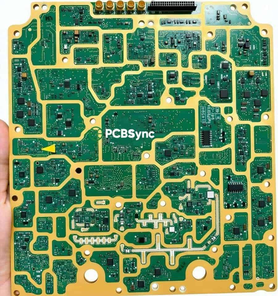 PCBSync RO4350B 1.6mm 2oz 3u Gold 8-Layer Hybrid Electric Vehicle Inverter Board PCBSync RO4350B 1.6mm 2oz 3u" Gold 8-Layer Hybrid Electric Vehicle Inverter Board