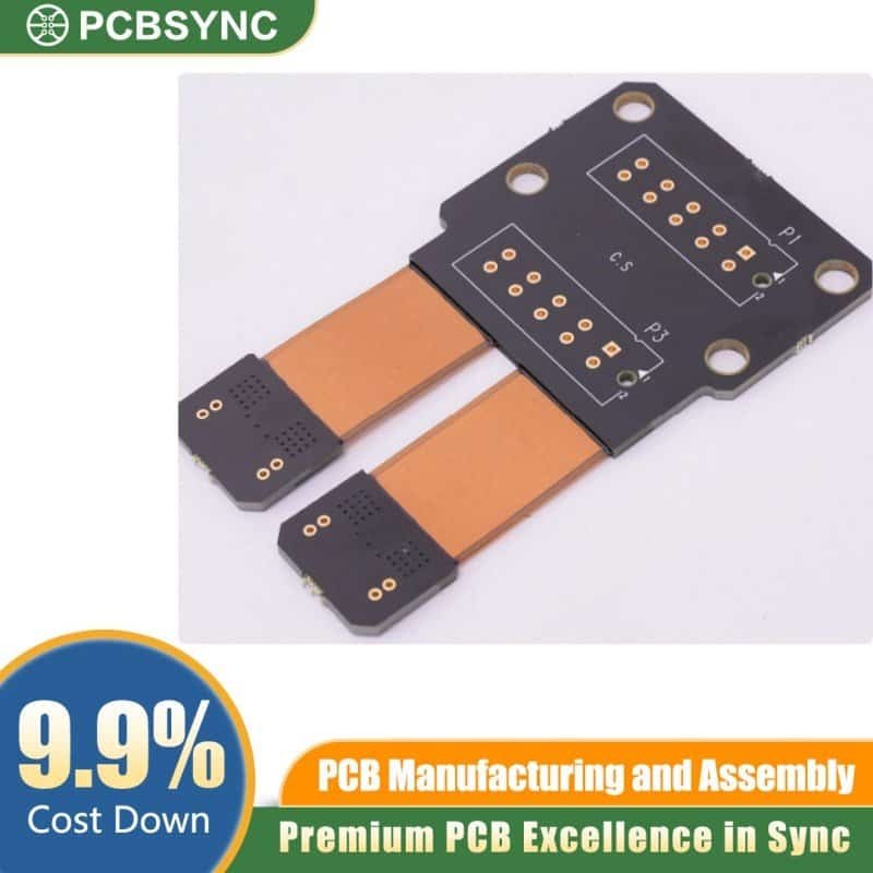 PCBSync Radar System Rigid-Flex PCB with Rogers Material