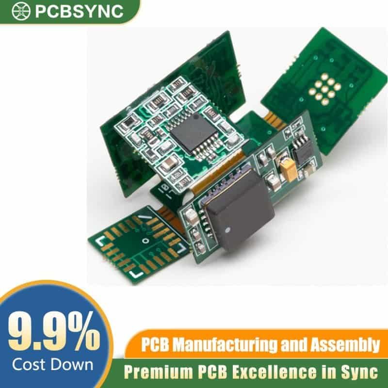 PCBSync Rigid-Flex PCB PCBA Assembly with ENEPIG Finish