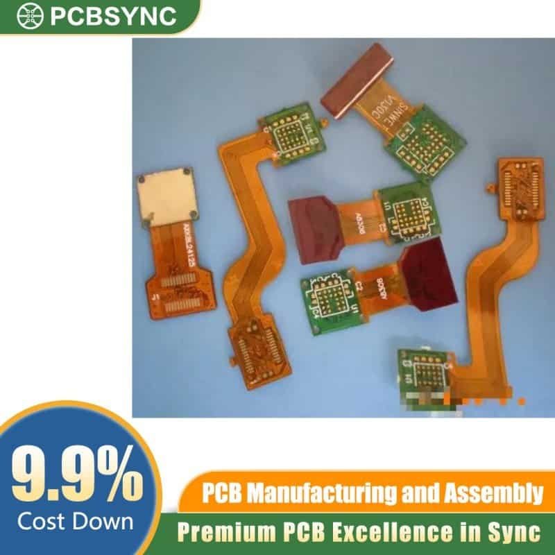 PCBSync Rigid-Flex PCB with ENIG (Electroless Nickel Immersion Gold)