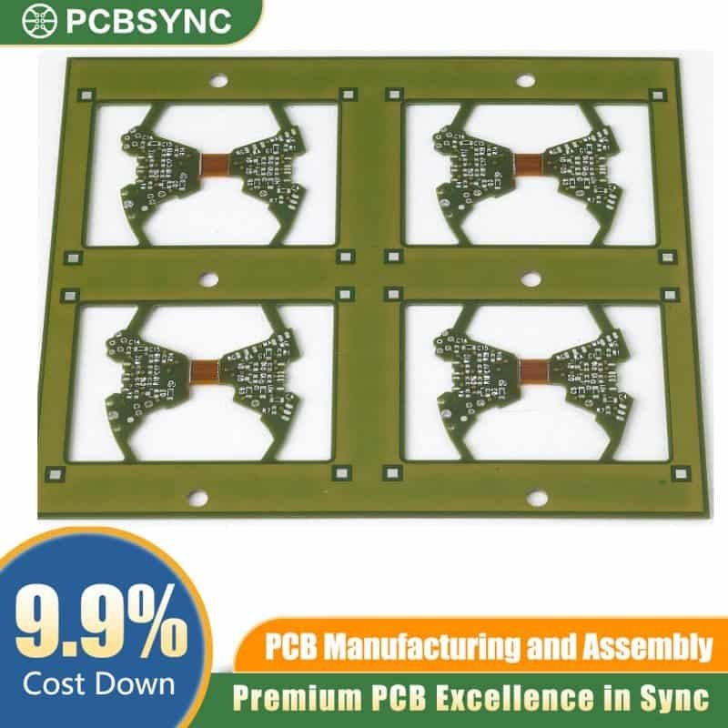 PCBSync Rigid-Flex PCB with Lead-Free HASL Finish