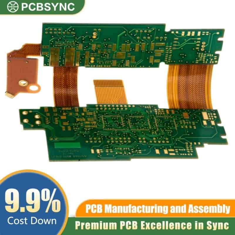 PCBSync Rigid-Flex PCB with Rolled Annealed Copper Foil