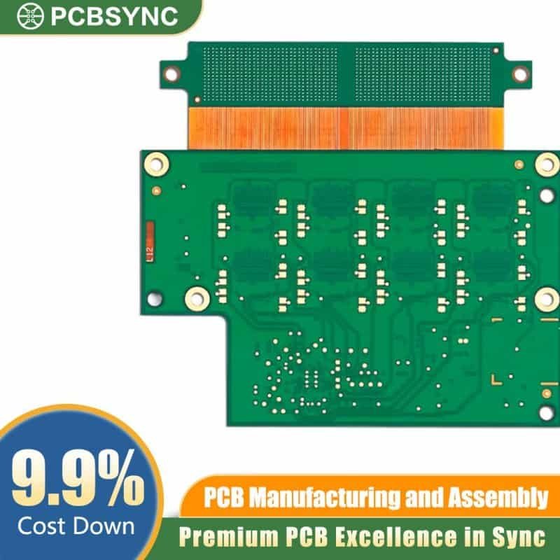 PCBSync Robotics Rigid-Flex PCB with ENIG