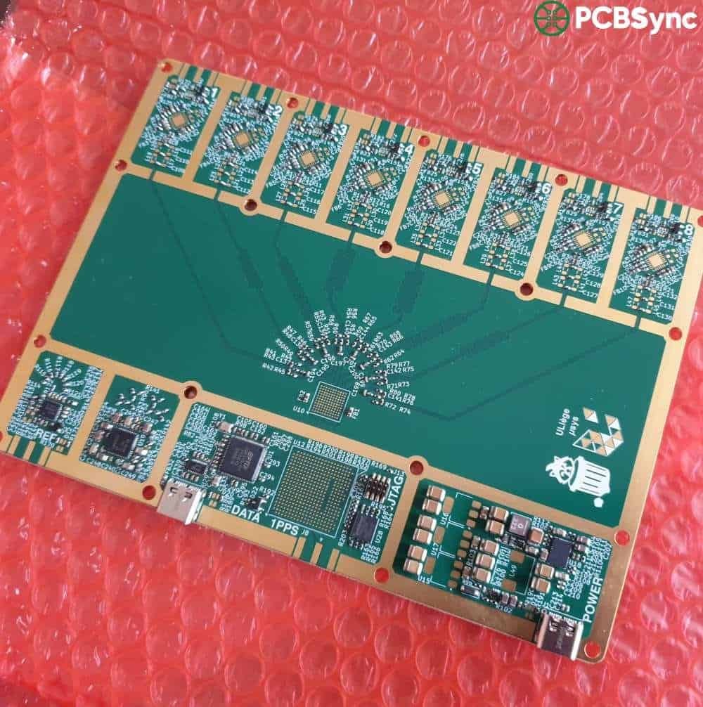 PCBSync Rogers RO3003 1.2mm 0.5oz ENIG 6-Layer 5G Base Station PCB