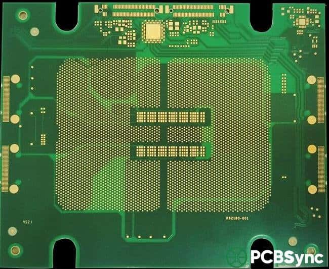 Rogers RO4350B 0.8mm 2oz Immersion Gold 4-Layer Microwave Circuit Board