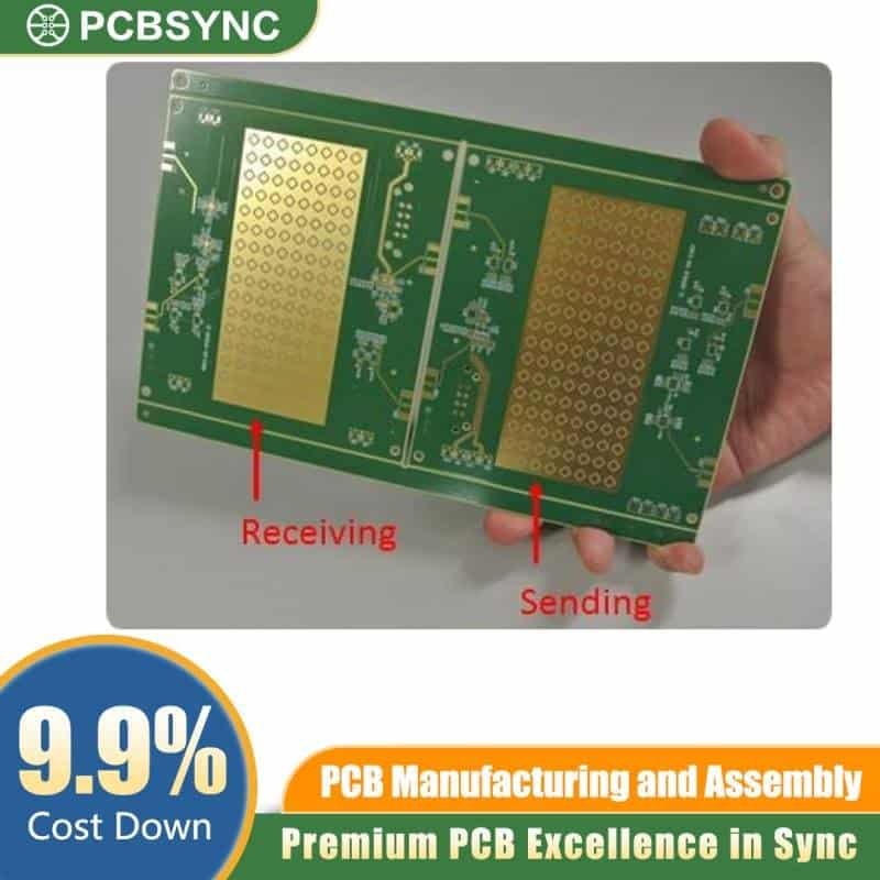 PCBSync Rogers RO4360G2 1.6mm 2oz ENIG 6-Layer Automotive Radar PCB PCBSync Rogers RO4360G2 1.6mm 2oz ENIG 6-Layer Automotive Radar PCB