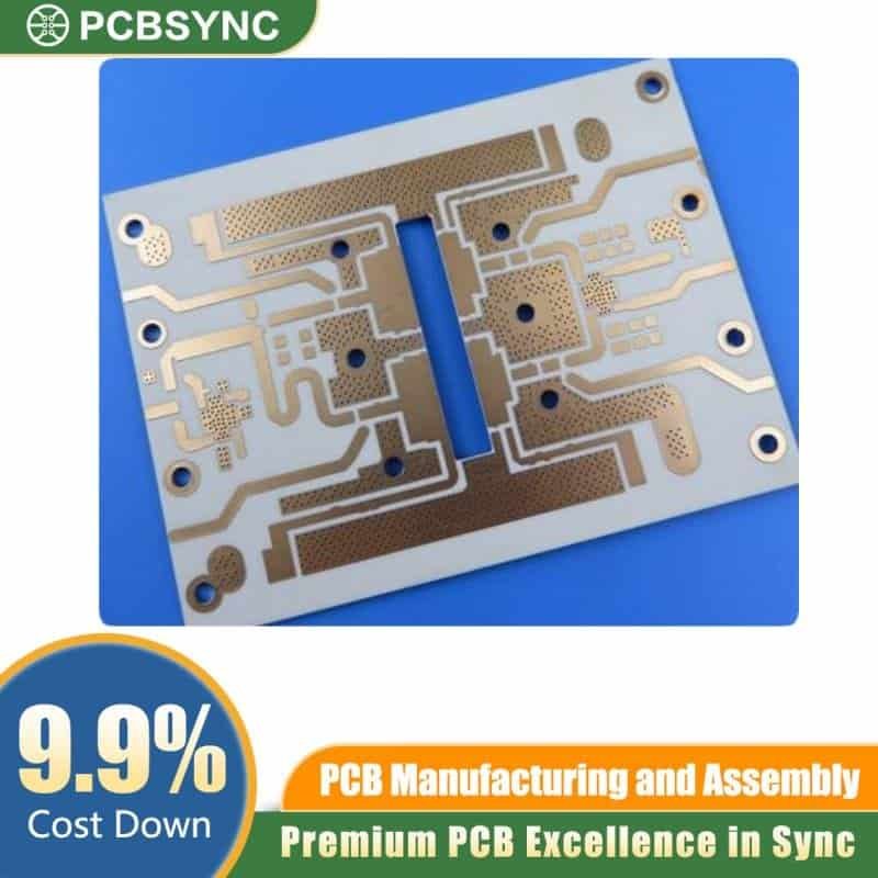 PCBSync Rogers RO4835 0.6mm 2oz ENIG 2-Layer Millimeter Wave Circuit Board