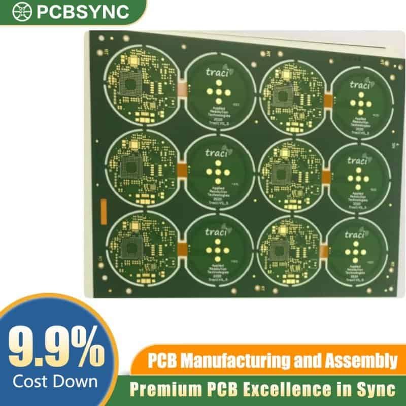 PCBSync Thermal Management Rigid-Flex PCB with Aluminum Stiffener