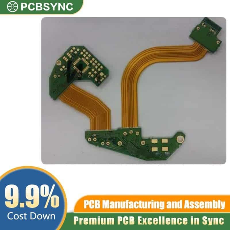 PCBSync Ultra-Thin Rigid-Flex PCB (0.4 mm) with ENIG