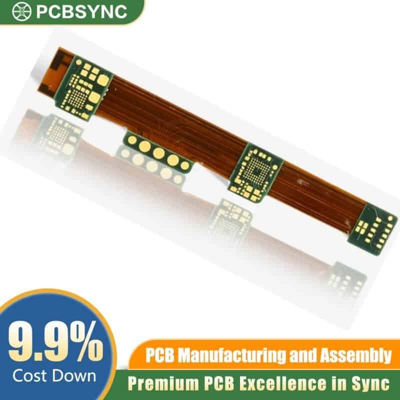PCBSync Wearable Medical Device Rigid-Flex PCB with ENIG