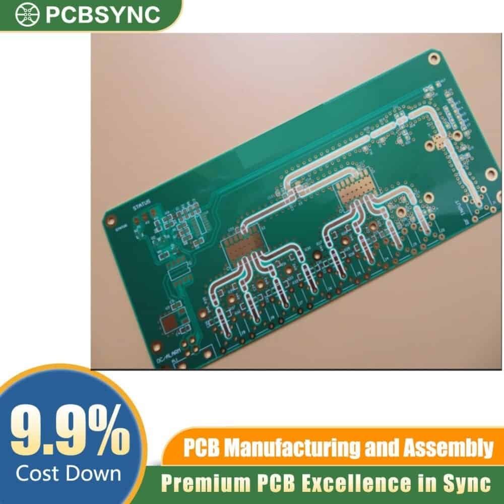 PCBSync Rogers RO3200 2.4mm 2oz 50u Gold Plating 12-Layer Telecom Infrastructure PCB PCBSync Rogers RO3200 2.4mm 2oz 50u Gold Plating 12-Layer Telecom Infrastructure PCB