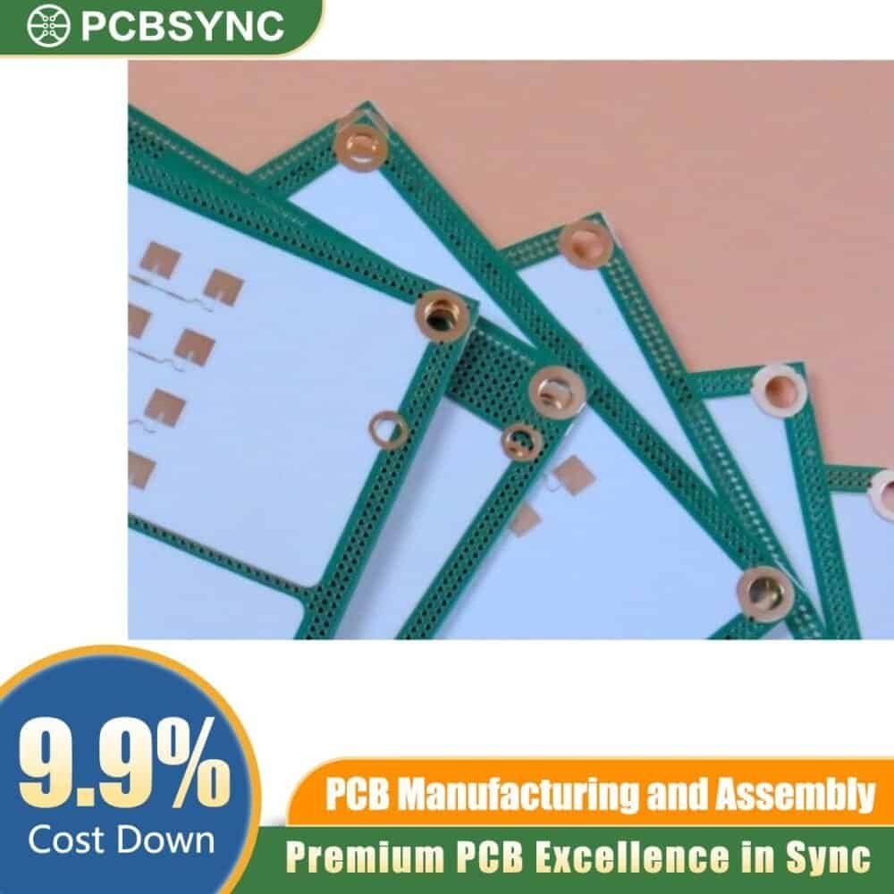 PCBSync Rogers RO4830 1.2mm 3oz ENIG 4-Layer High-Power RF Amplifier Board PCBSync Rogers RO4830 1.2mm 3oz ENIG 4-Layer High-Power RF Amplifier Board