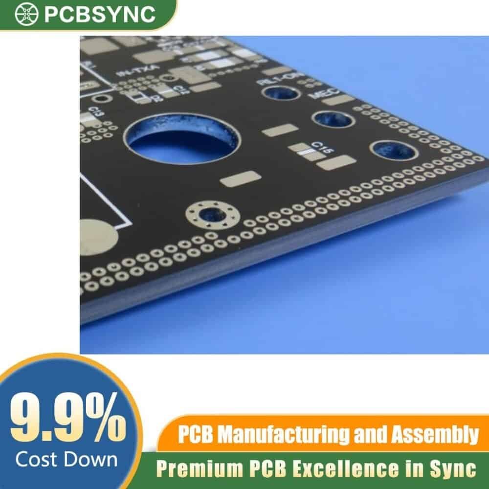 PCBSync Rogers RT duroid 5880LZ 0.5mm 1oz Immersion Silver 2-Layer Ultra-Low Loss PCB PCBSync Rogers RT duroid 5880LZ 0.5mm 1oz Immersion Silver 2-Layer Ultra-Low Loss PCB