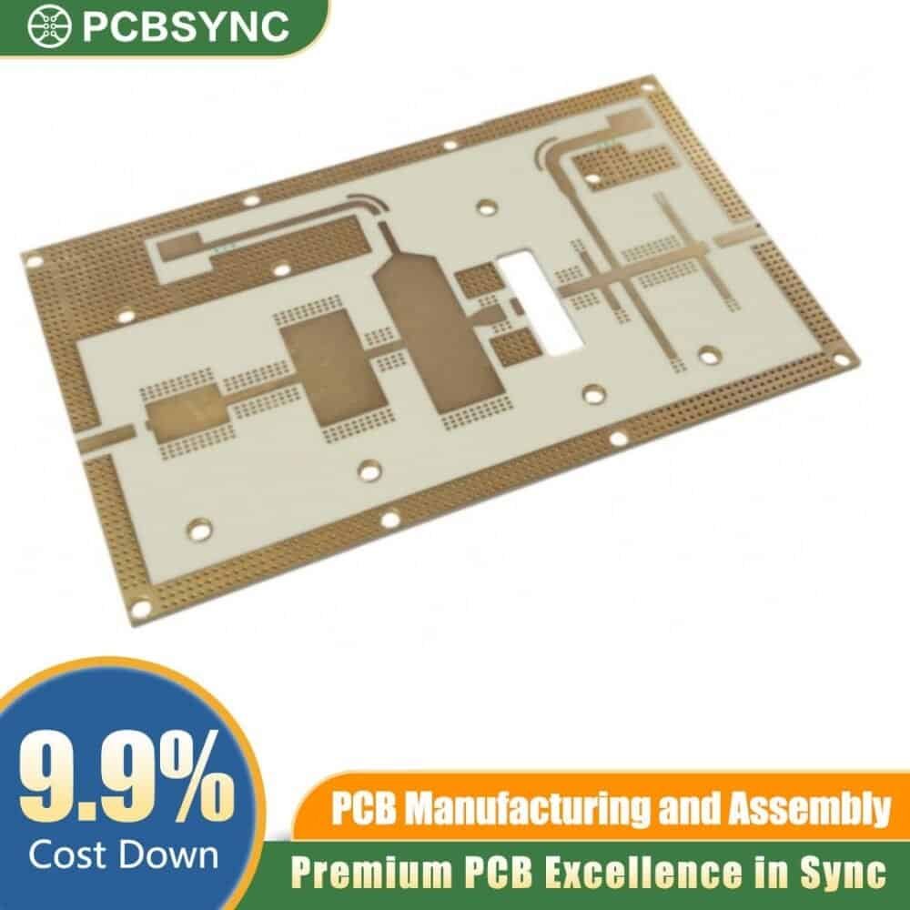 RO4003C 0.4mm 1 2oz ENIG 2-Layer Flexible Microwave PCB RO4003C 0.4mm 1 2oz ENIG 2-Layer Flexible Microwave PCB