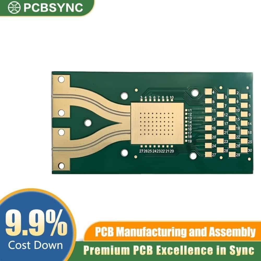 Arlon 10-Layer PCB High Frequency Mixed Dielectric Hybrid Stack Arlon 10-Layer PCB High Frequency Mixed Dielectric Hybrid Stack