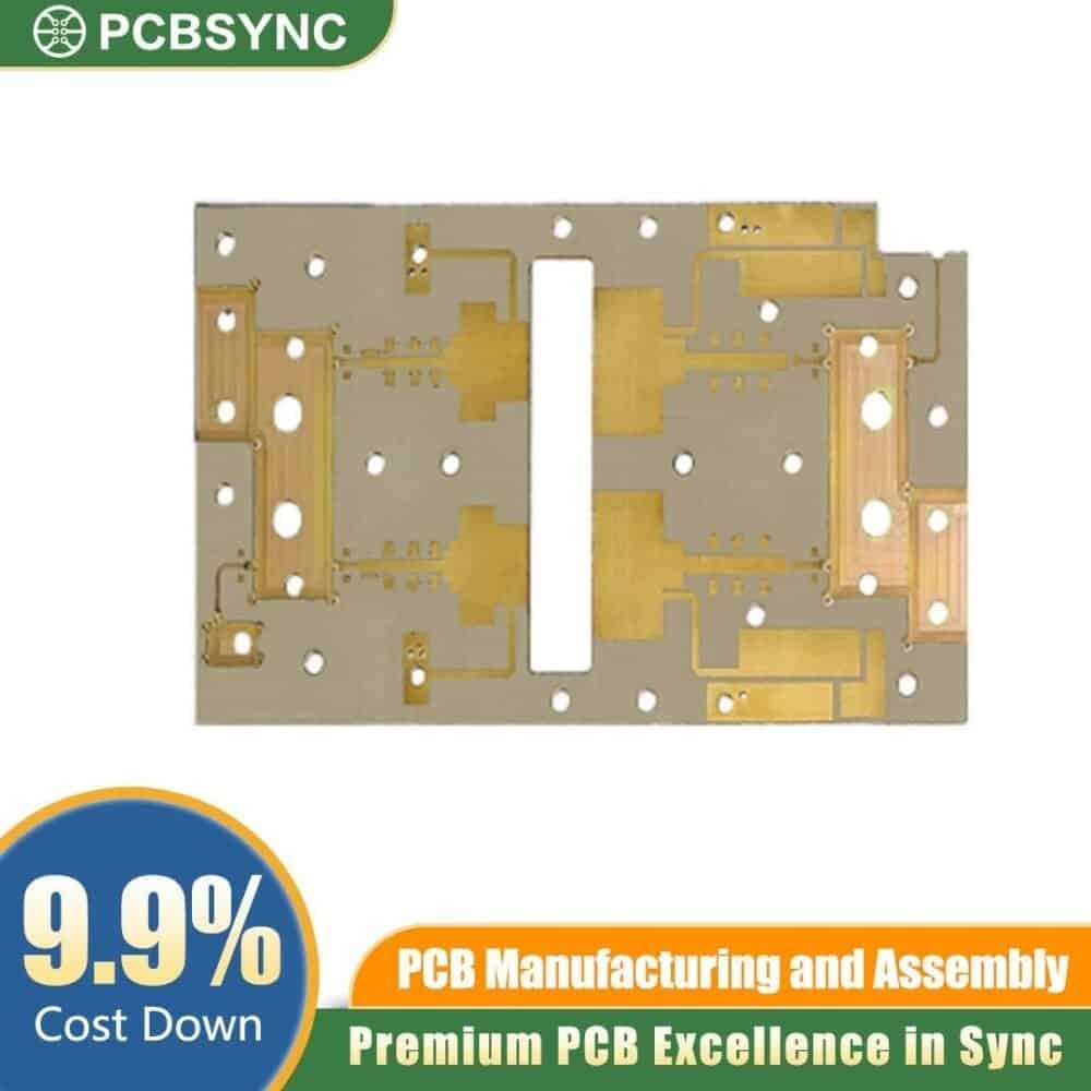 Arlon 25N Ceramic Thermoset PCB DK 3.38 6-Layer Hybrid Board Arlon 25N Ceramic Thermoset PCB DK 3.38 6-Layer Hybrid Board
