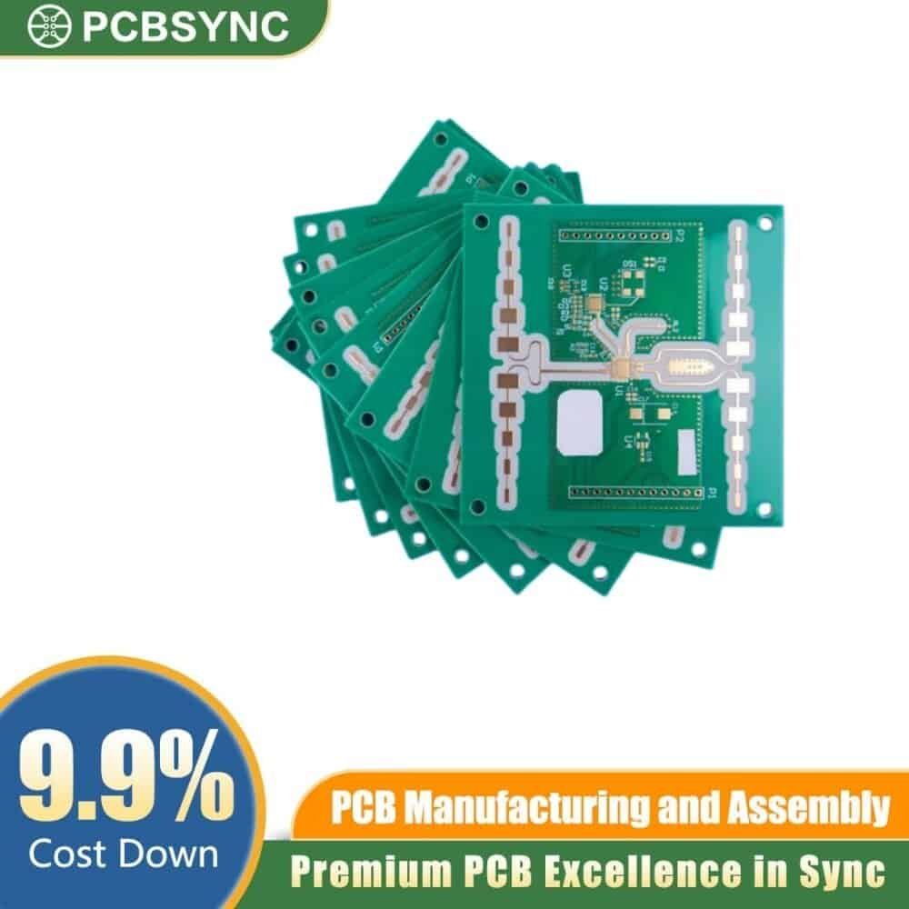 Arlon 4-Layer PCB AD350A DK 3.5 5G Antenna Low Loss Manufacturing Arlon 4-Layer PCB AD350A DK 3.5 5G Antenna Low Loss Manufacturing