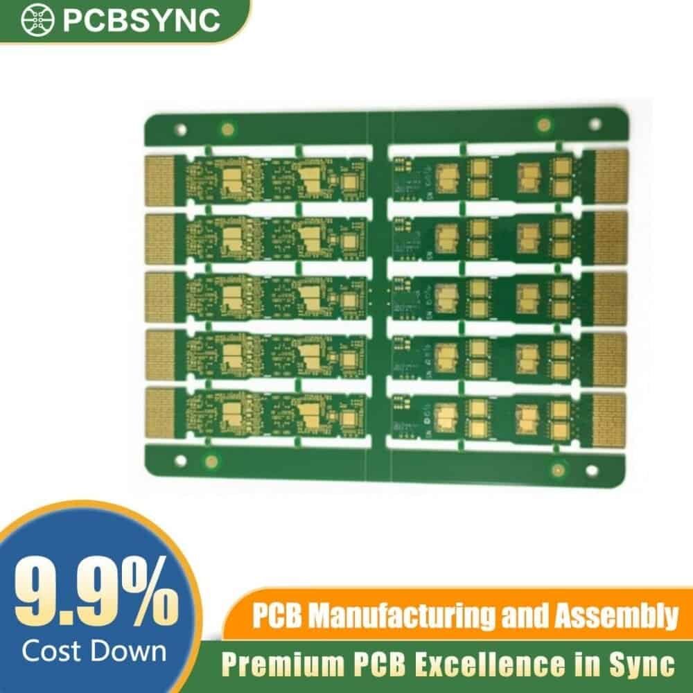 Arlon 55NT Polyimide PCB 4-Layer High Temperature Application Arlon 55NT Polyimide PCB 4-Layer High Temperature Application