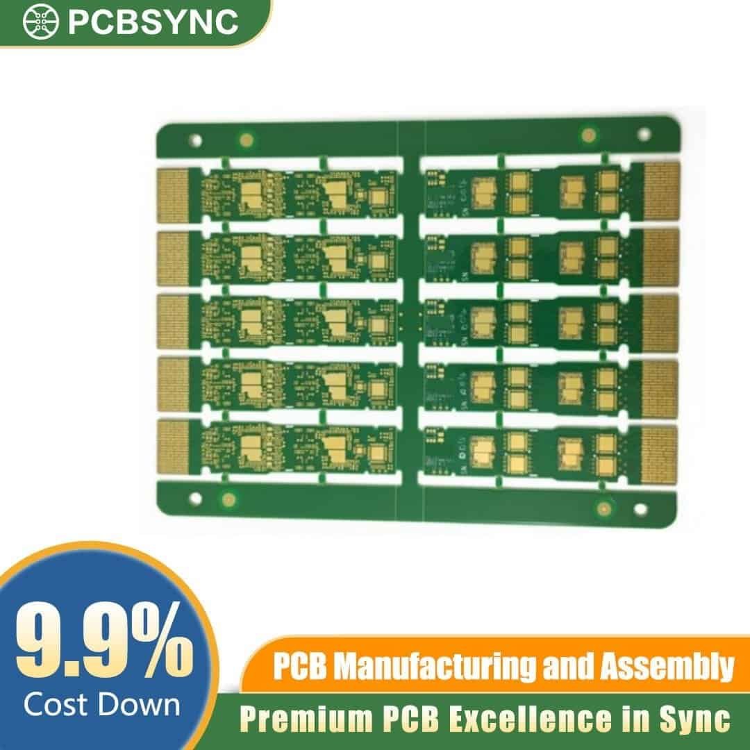Arlon 55NT Polyimide PCB 4-Layer High Temperature Application