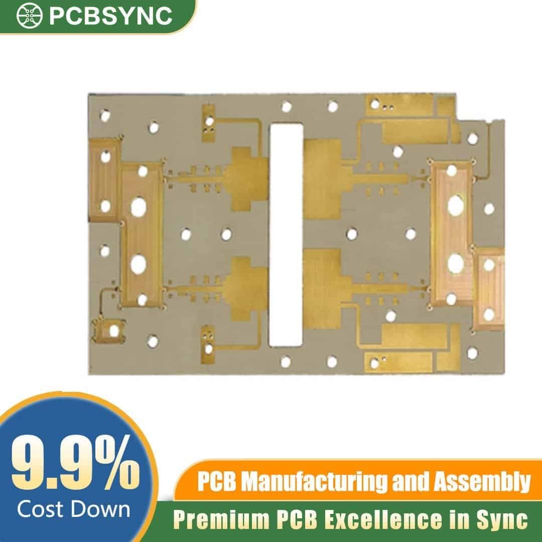 Arlon AD250C Low Loss PCB DK 2.50 4-Layer 5G Antenna Board