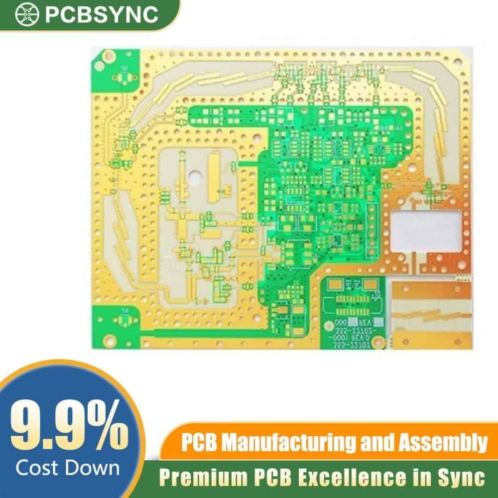 Arlon AD255C RF PCB DK 2.55 6-Layer mmWave Application Board Arlon AD255C RF PCB DK 2.55 6-Layer mmWave Application Board