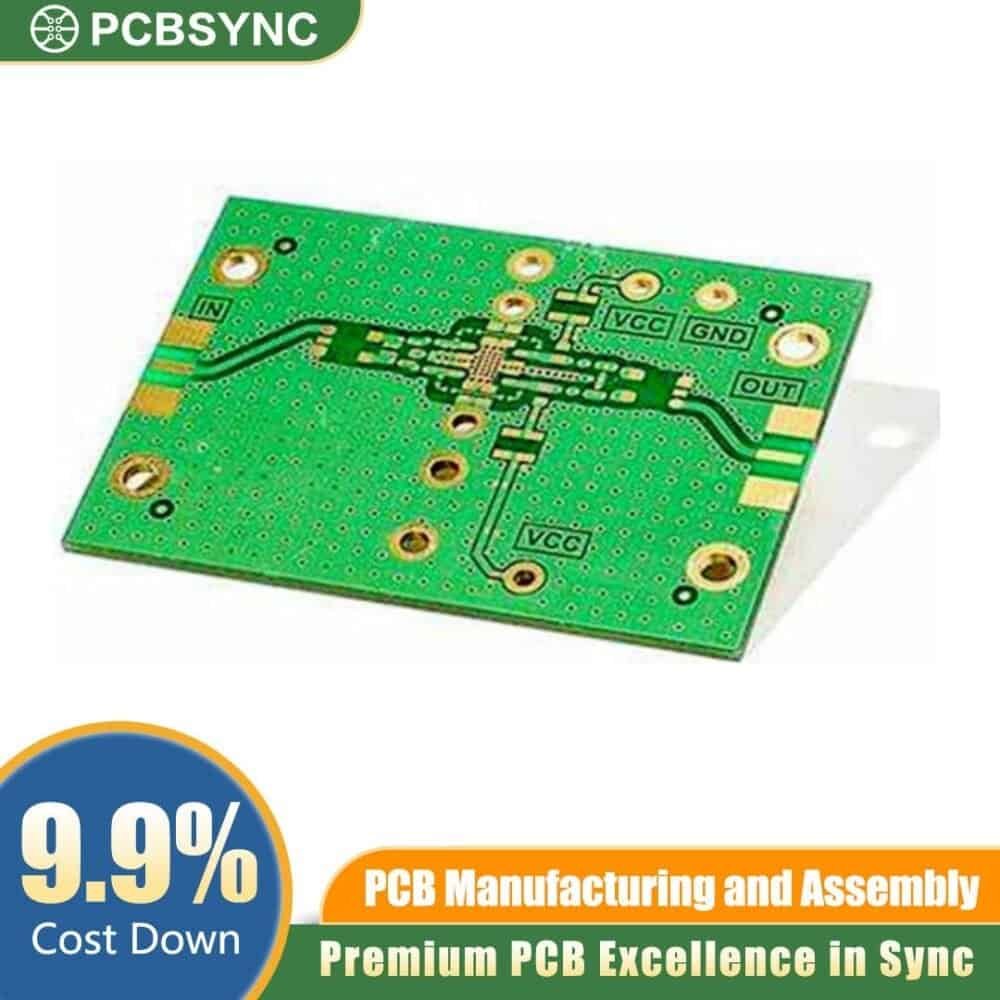 Arlon AD410A RF PCB DK 4.10 6-Layer Aerospace Application Board Arlon AD410A RF PCB DK 4.10 6-Layer Aerospace Application Board