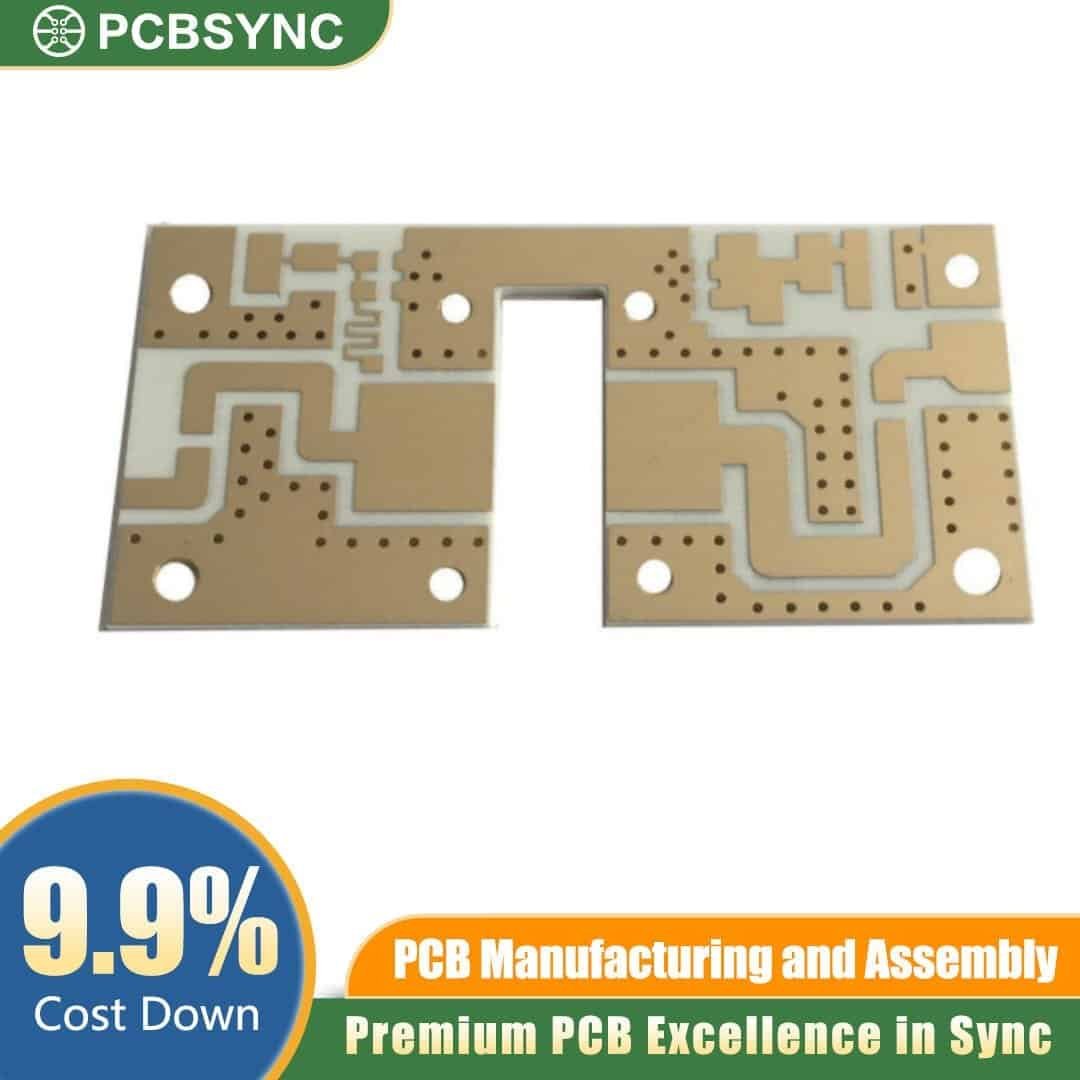 Arlon AD600 High DK PCB DK 6.15 2-Layer Compact GPS Antenna