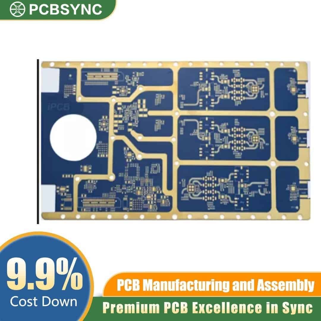 Arlon Bluetooth Module PCB DiClad 810 DK 2.55 2-Layer Antenna