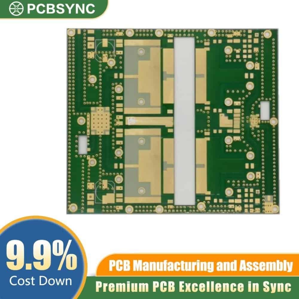 Arlon CLTE Low Loss PCB DK 2.94 4-Layer Satellite RF Board Arlon CLTE Low Loss PCB DK 2.94 4-Layer Satellite RF Board