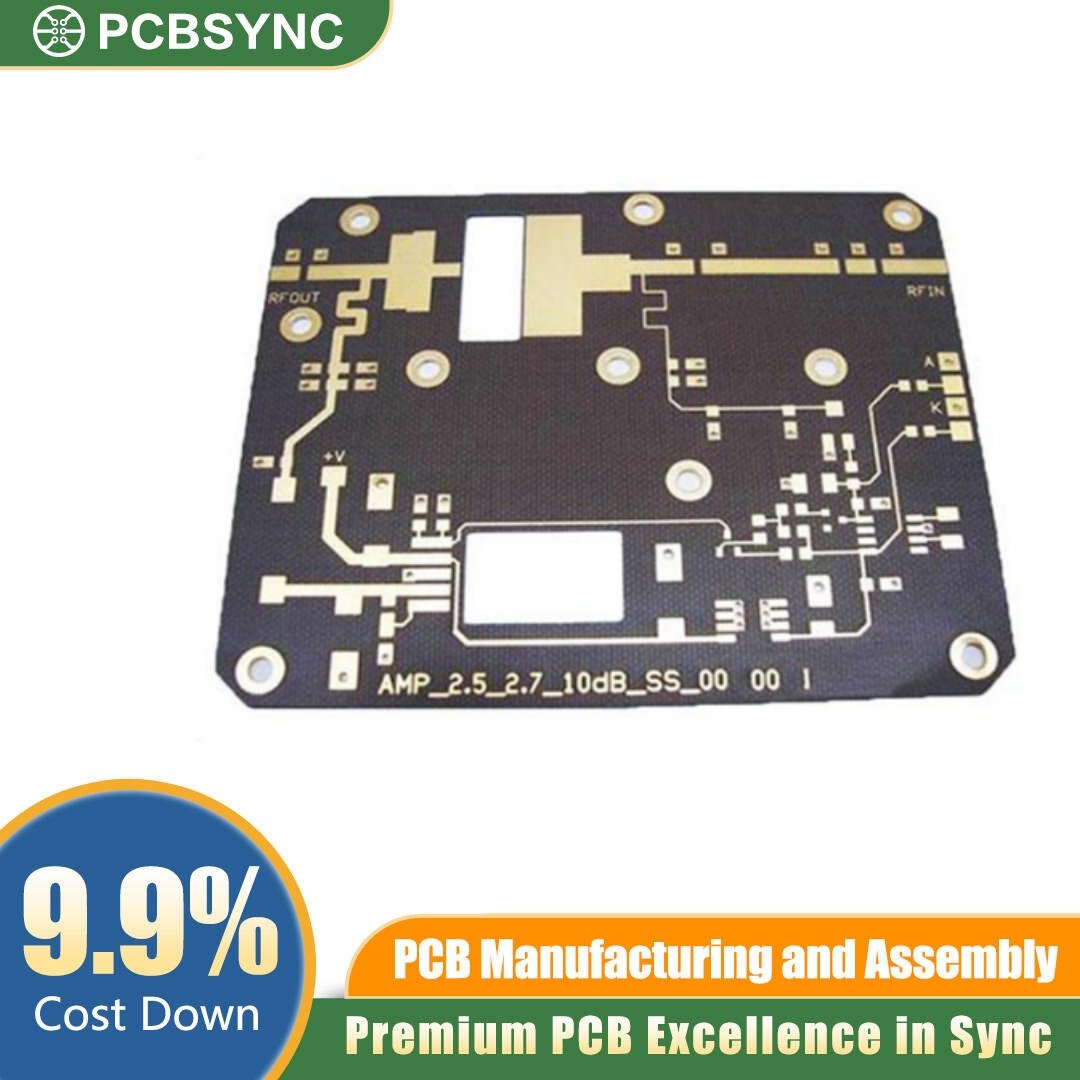Arlon CLTE-MW Microwave PCB | DK 3.00 | 8-Layer Aerospace Circuit