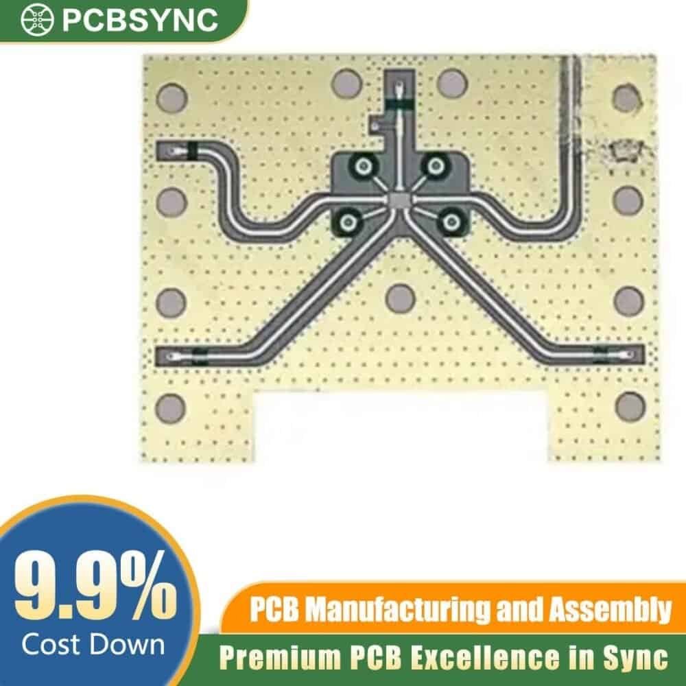 Arlon IsoClad 933 PCB DK 2.33 4-Layer High Frequency Antenna Arlon IsoClad 933 PCB DK 2.33 4-Layer High Frequency Antenna