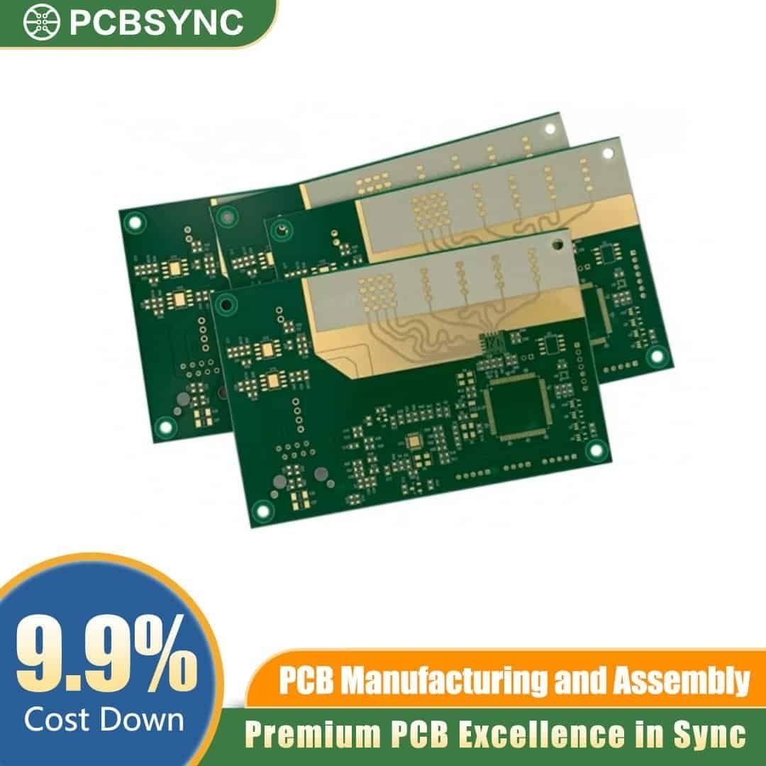 Arlon Microwave PCB CLTE DK 2.94 4-Layer Ku-Band Filter Board