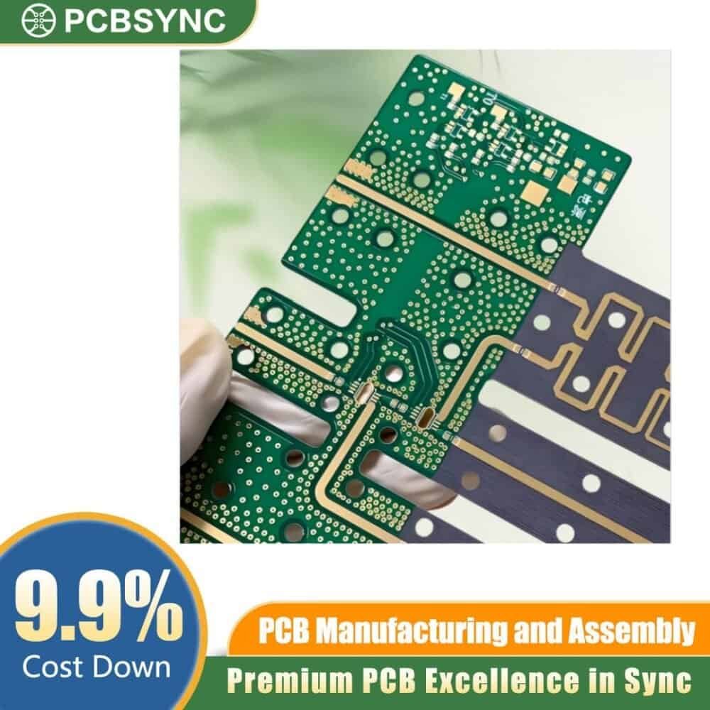 RO3003 0.8mm 12oz 50u Gold Plating 8-Layer Satellite Transponder PCB RO3003 0.8mm 1/2oz 50u Gold Plating 8-Layer Satellite Transponder PCB