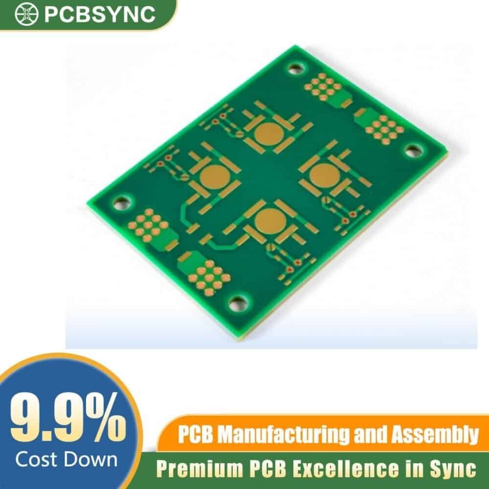 RO3003 0.8mm 1oz Hard Gold 4-Layer Zigbee Mesh Network Node PCB RO3003 0.8mm 1oz Hard Gold 4-Layer Zigbee Mesh Network Node PCB